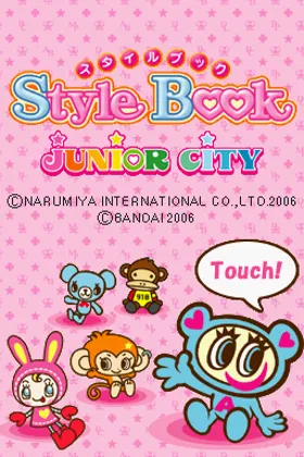 Style Book - Junior City (Japan) screen shot title